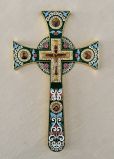 Крест Напрестольный зеленый