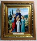 Св. Веры, Надежды, Любови и матери их Софии икона 1